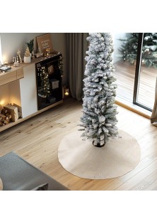 Beauty Home ΠΟΔΙΑ ΔΕΝΤΡΟΥ 90 CM ΖΑΚΑΡ ΧΡΙΣΤΟΥΓΕΝΝΙΑΤΙΚΕΣ ΜΠΑΛΕΣ