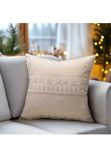 Beauty Home ΜΑΞΙΛΑΡΟΘΗΚΗ ΖΑΚΑΡ ΠΑΡΑΔΟΣΙΑΚΟ ΜΕ ΧΡΥΣΑ ΧΡ. ΣΧΕΔΙΑ 40 x 40 cm
