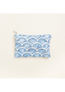 Beauty Home ΠΟΡΤΟΦΟΛΑΚΙ 9 x 16 cm ΜΠΛΕ ΚΥΜΑΤΑ