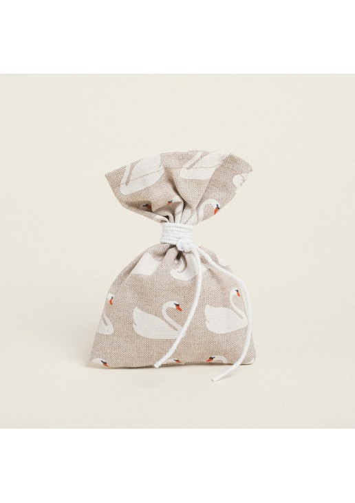 Beauty Home ΠΟΥΓΚΙ ΥΦΑΣΜΑΤΙΝΟ ΜΕ ΣΧΕΔΙΟ ΚΥΚΝΟΥΣ12 x 17 cm