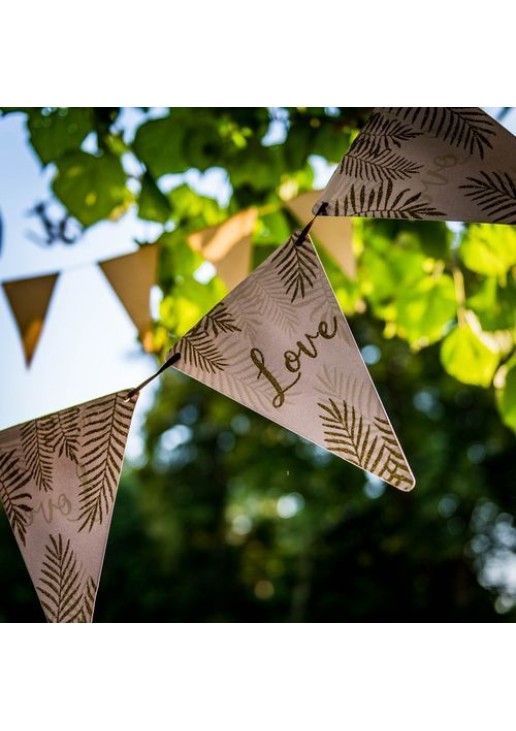 Beauty Home ΧΑΡΤΙΝΗ ΓΙΡΛΑΝΤΑ LOVE 15x21cm