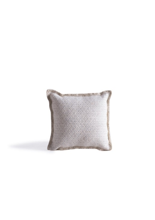 Beauty Home ΜΑΞΙΛΑΡΑΚΙ ΜΕ ΚΕΝΤΗΜΑ ΡΟΜΒΟ ΓΚΡΙ 10 x 10 cm