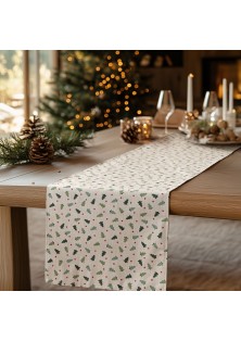Beauty Home ΡΑΝΝΕΡ ΜΙΝΙ ΧΡΙΣΤΟΥΓΕΝΝΙΑΤΙΚΑ ΔΕΝΤΡΑ 32 cm x 1,5 m