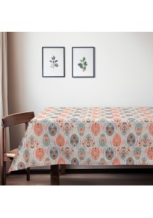 Beauty Home ΤΡΑΠΕΖΟΜΑΝΤΗΛΟ ΑΥΓΑ ΣΕ ΠΑΣΤΕΛ ΑΠΟΧΡΩΣΕΙΣ 135 x 135 cm