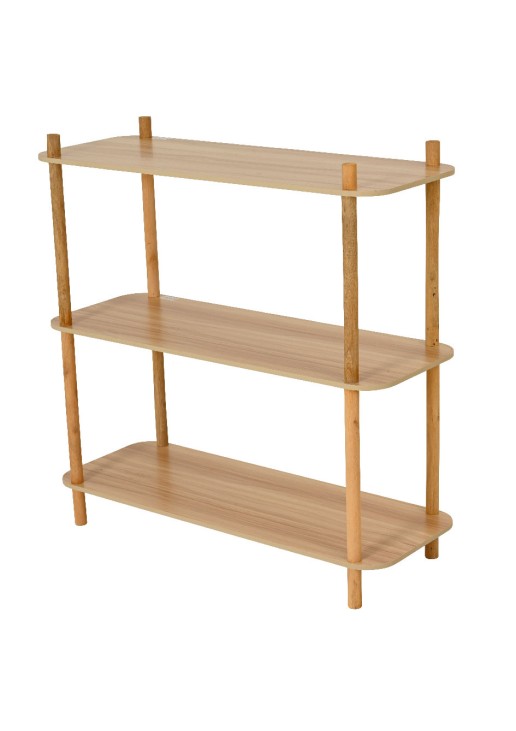 Beauty Home Ραφιέρα MDF για εσωτερικού χώρου 79.7 x 29.6 x 79cm