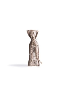 Beauty Home ΠΟΥΓΚΙ ΜΕ ΔΑΝΤΕΛΑ 6 x 19 cm ΜΠΕΖ-ΕΚΡΟΥ