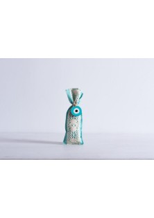 Beauty Home ΠΟΥΓΚΙ ΜΕ ΔΑΝΤΕΛΑ 6 x 19 cm ΜΠΕΖ-ΕΚΡΟΥ