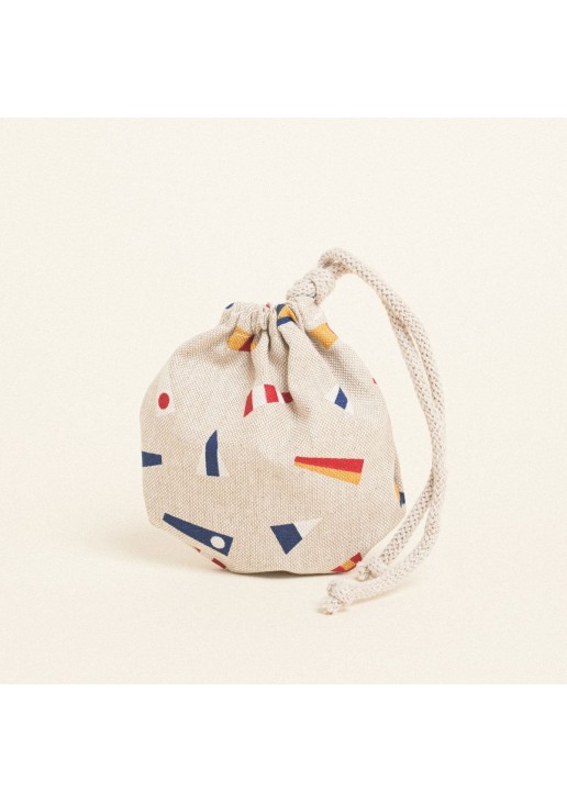 Beauty Home ΠΟΥΓΚΙ ΟΒΑΛ ΜΕ ΚΟΡΔΟΝΙ 13 x 14 cm ΜΙΚΡΕΣ ΣΗΜΑΙΕΣ