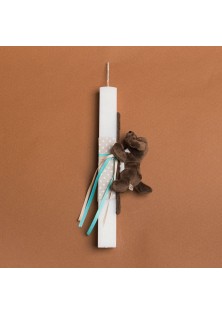 Beauty Home ΛΑΜΠΑΔΑ 33cm ΒΡΑΧΙΟΛΙ ΛΟΥΤΡΙΝΟ ΣΚΥΛΑΚΙ ΣΕ ΣΥΣΚΕΥΑΣΙΑ ΔΩΡΟΥ