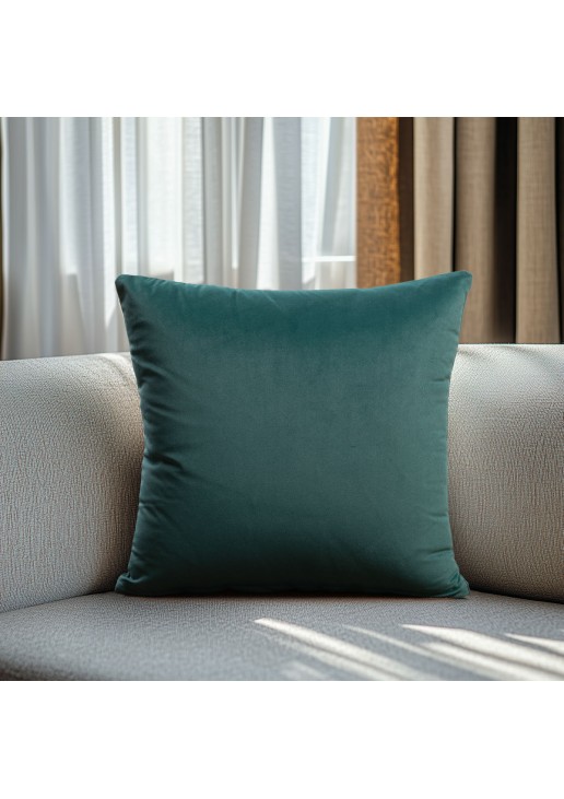 Beauty Home ΜΑΞΙΛΑΡΟΘΗΚΗ ΘΗΚΗ ΒΕΛΟΥΔΟ PREMIUM ΠΡΑΣΙΝΟ 40 x 40 cm ΘΗΚΗ