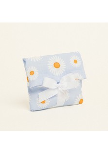Beauty Home ΠΟΥΓΚΙ ΜΕ ΚΟΡΔΕΛΑ 12 x 17 cm ΠΟΠΛΙΝΑ ΜΑΡΓΑΡΙΤΕΣ ΓΑΛΑΖΙΟ ΦΟΝΤΟ