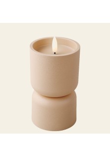 Beauty Home LED Κερί σε Βάζο 8 x 13 cm