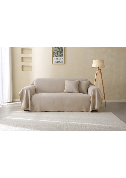 Beauty Home Ριχτάρι Μονοθέσιο Chic Art 8116 180x170 Μπεζ