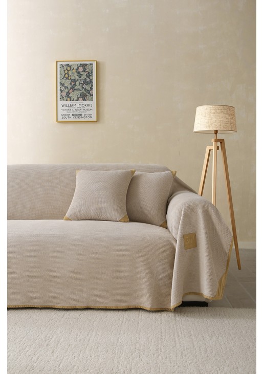 Beauty Home Ριχτάρι Μονοθέσιο Chic Art 8116 180x170 Μπεζ