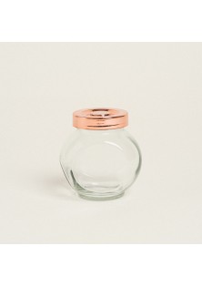 Beauty Home ΒΑΖΑΚΙ ΜΕ ΚΑΠΑΚΙ ΡΟΖ ΧΡΥΣΟ 8x8x5,5cm – 180ml