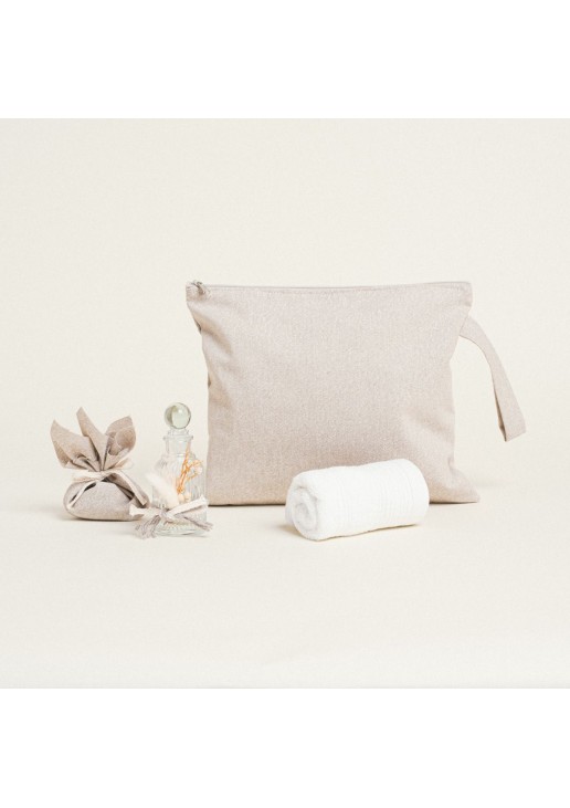 Beauty Home ΝΕΣΕΣΕΡ ΛΑΔΟΣΕΤ ΜΠΕΖ ΧΡΥΣΟ LUREX