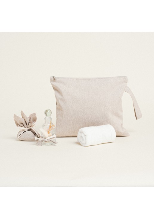 Beauty Home ΝΕΣΕΣΕΡ ΛΑΔΟΣΕΤ ΜΠΕΖ ΧΡΥΣΟ LUREX