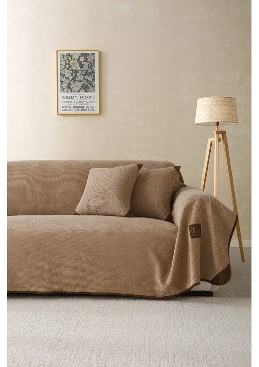 Beauty Home Σετ ριχτάρι 3τμχ Camel Art 8241 (180x170+180x250+180x300) Μπεζ