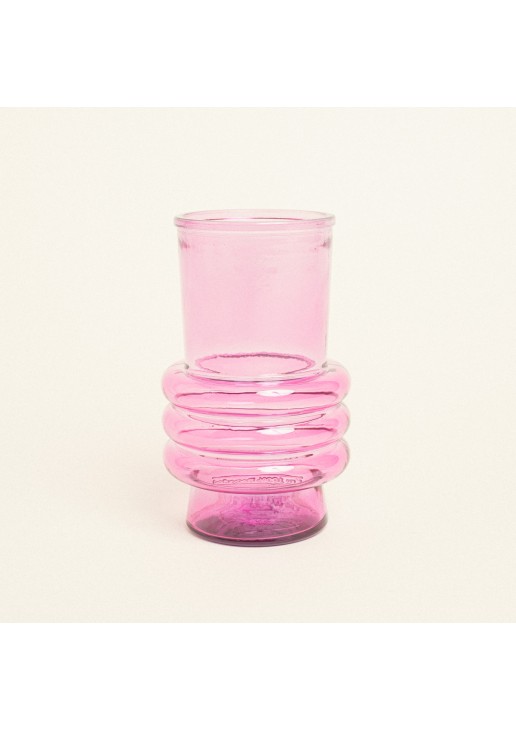 Beauty Home Γυάλινο Βάζο Ελάνη 17 CM