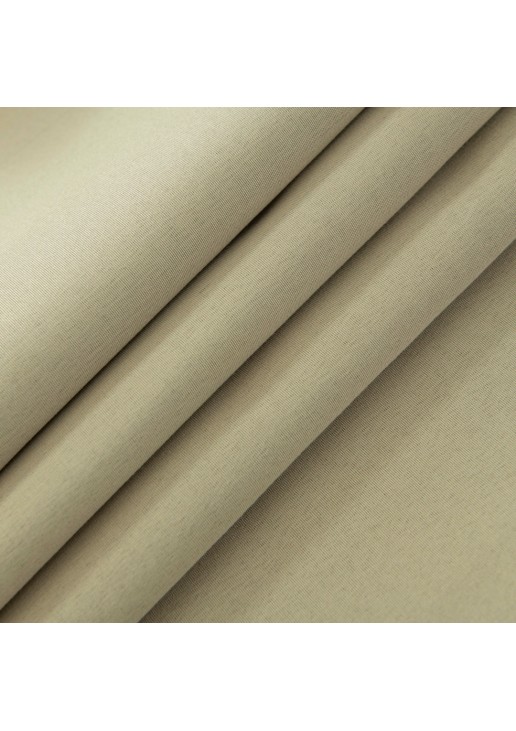Beauty Home Κουρτίνα Full Blackout σκίασης με 8 κρίκους Soft Art 8391 Beige 140x270 Άμμου