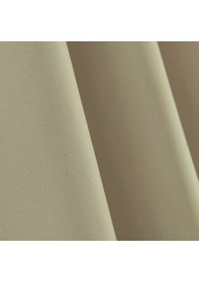 Beauty Home Κουρτίνα Full Blackout σκίασης με 8 κρίκους Soft Art 8391 Beige 140x270 Άμμου