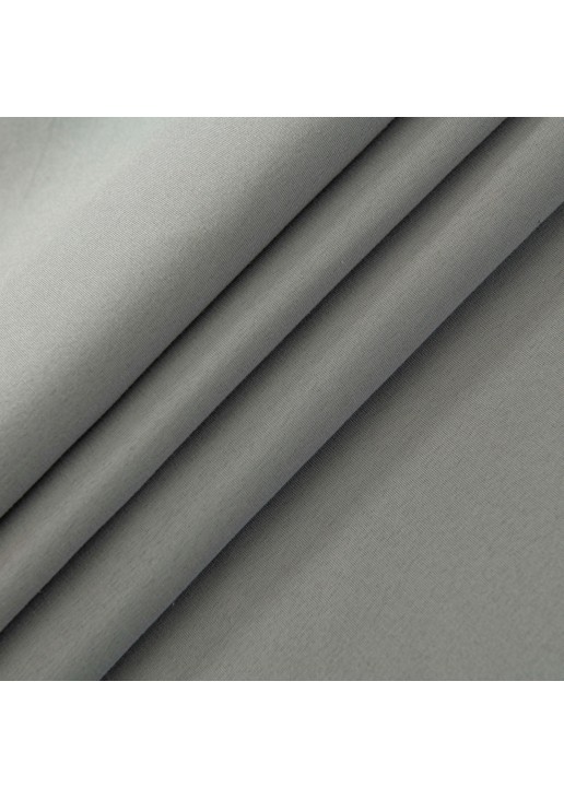 Beauty Home Κουρτίνα Full Blackout σκίασης με 8 κρίκους Soft Art 8391 Grey-11 140x270 Γκρι