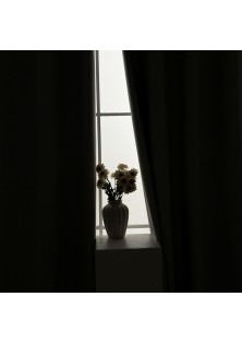 Beauty Home Κουρτίνα Full Blackout σκίασης με 8 κρίκους Elite Art 8392 Light Grey-Νο3 140x270 Ασημί