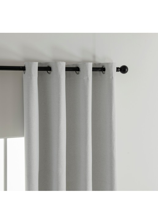 Beauty Home Κουρτίνα Full Blackout σκίασης με 8 κρίκους Elite Art 8392 Ice-No1 140x270 Πάγου