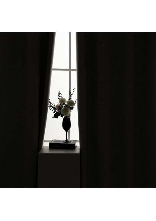 Beauty Home Κουρτίνα Full Blackout σκίασης με 8 κρίκους Elite Art 8392 Ice-No1 140x270 Πάγου
