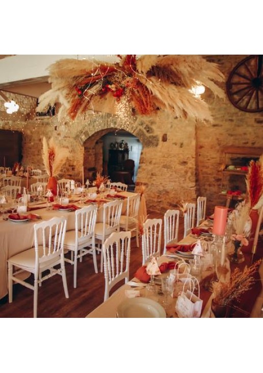 Beauty Home PAMPAS ΕΚΡΟΥ 80 CM 3 ΤΜΧ