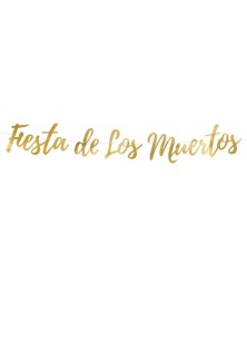 Beauty Home ΓΙΡΛΑΝΤΑ Fiesta de Los Muertos 22x160cm