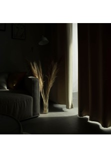 Beauty Home Ύφασμα κουρτίνας Blackout σκίασης Ideal Art 8400 Ύφασμα Φ280 Καφέ