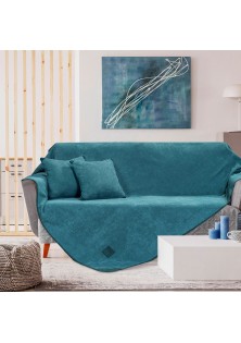 Beauty Home Ριχτάρι Διθέσιο Petrol Art 8406 180x250 Πετρόλ
