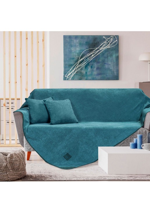 Beauty Home Ριχτάρι Μονοθέσιο Petrol Art 8406 180x170 Πετρόλ