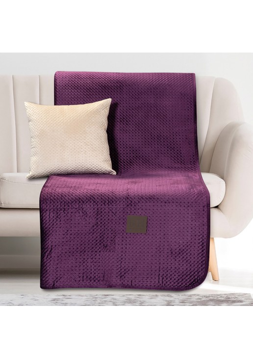 Μαξιλαροθήκη διακοσμητική Velvety 42x42 Art 8411 Μωβ Beauty Home