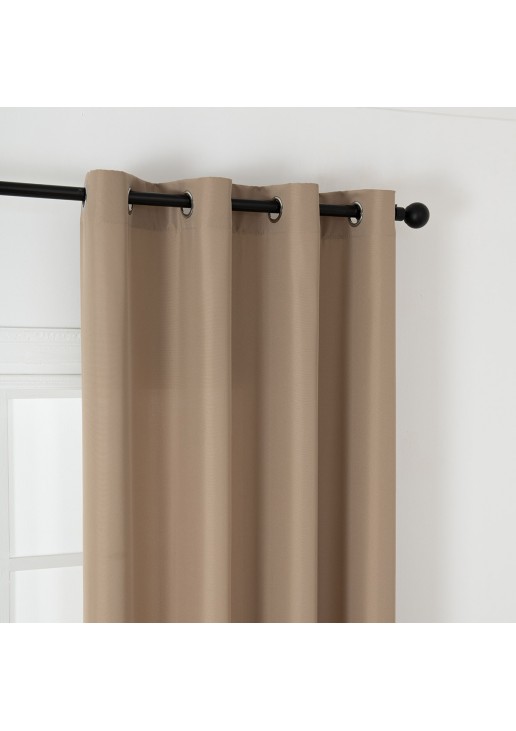 Beauty Home Ύφασμα κουρτίνας με το μέτρο μεσαίας σκίασης Effect Art 8443 Φ320 Μπεζ
