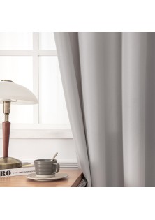 Beauty Home Ύφασμα κουρτίνας με το μέτρο μεσαίας σκίασης Effect Art 8443 Φ320 Ασημί
