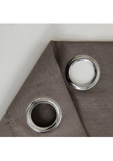 Beauty Home Ύφασμα κουρτίνας με το μέτρο Blackout jacquard σκίασης Glare Art 8444 Φ280 Μόκα