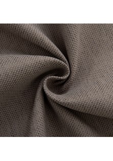 Beauty Home Κουρτίνα Blackout Jacquard σκίασης με 8 μεταλλικούς κρίκους Glare Art 8444 140x270 Μόκα