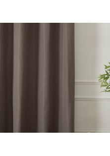 Beauty Home Ύφασμα κουρτίνας με το μέτρο Blackout jacquard σκίασης Glare Art 8444 Φ280 Μόκα