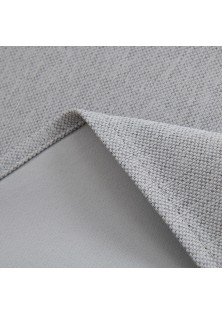 Beauty Home Ύφασμα κουρτίνας με το μέτρο Blackout jacquard σκίασης Glare Art 8444 Φ280 Γκρι