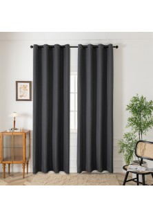 Beauty Home Ύφασμα κουρτίνας με το μέτρο Blackout jacquard σκίασης Glare Art 8444 Φ280 Ανθαρκί