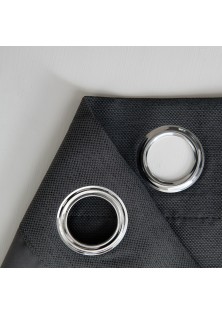 Beauty Home Ύφασμα κουρτίνας με το μέτρο Blackout jacquard σκίασης Glare Art 8444 Φ280 Ανθαρκί