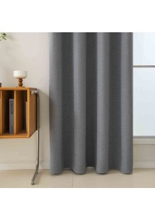Beauty Home Ύφασμα κουρτίνας με το μέτρο Full Blackout σκίασης Total Art 8446 Φ280 Ανθρακίτης