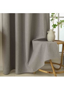 Beauty Home Ύφασμα κουρτίνας με το μέτρο Full Blackout σκίασης Total Art 8446 Φ280 Μπεζ