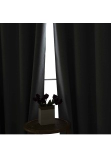 Beauty Home Ύφασμα κουρτίνας με το μέτρο Full Blackout σκίασης Total Art 8446 Φ280 Γκρι