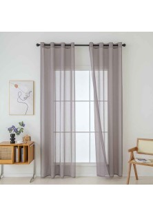 Beauty Home Ύφασμα κουρτίνας με το μέτρο γάζα Sharp Art 8448 Φ300 Αμέθυστος