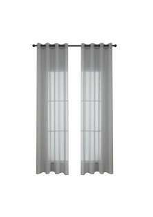 Beauty Home Ύφασμα κουρτίνας με το μέτρο γάζα Sharp Art 8448 Φ300 Γκρι