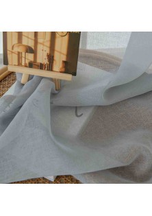 Beauty Home Ύφασμα κουρτίνας με το μέτρο γάζα Sharp Art 8448 Φ300 Γκρι