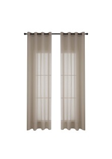 Beauty Home Ύφασμα κουρτίνας με το μέτρο γάζα Sharp Art 8448 Φ300 Άμμου